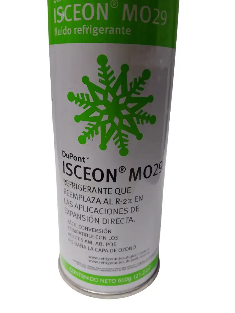 REFRIGERANTE FLUIDO - DUPONT ISCEON M029 600G CKD90849