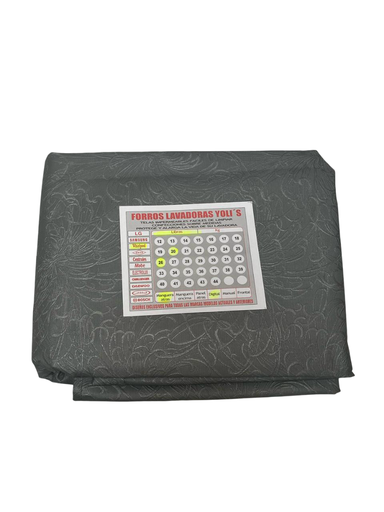 [AN90465X] FORRO PARA LAVADORA MANUAL - DIGITAL MANGUERAS ATRÁS 20-26LB/10-11KG (61X96X60)CM CARGA SUPERIOR GRIS - WHIRLPOOL CKD90465